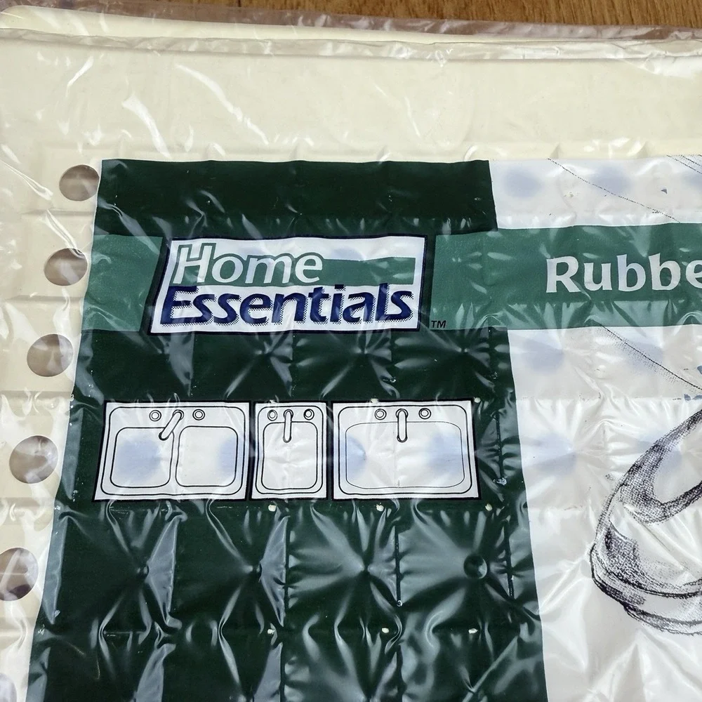Vintage Rubber Sink Mat‎  K-Mart Home Essentials almond white New